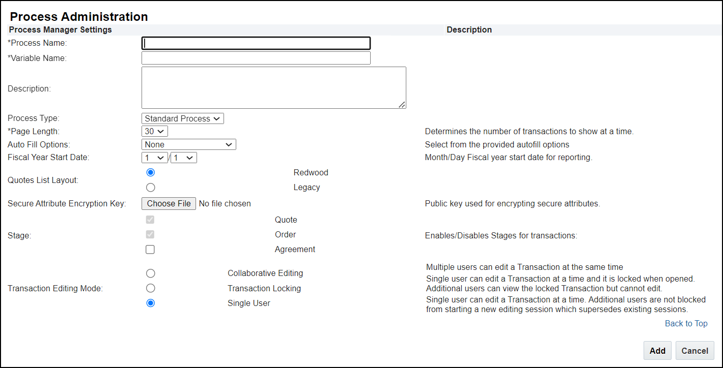 Create Commerce Process