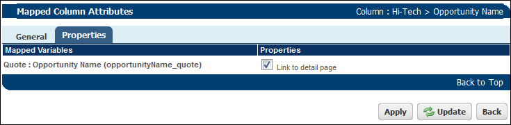 Mapped Column Attributes