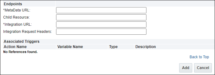 REST – Export Lines Integration Endpoints