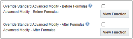 Standard Process Action Overrides