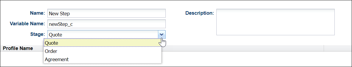 Dreate Workflos Steps dialog
