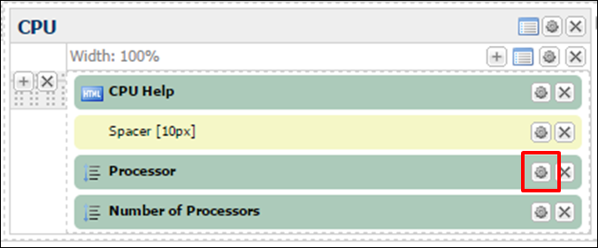 Click attribute Edit icon