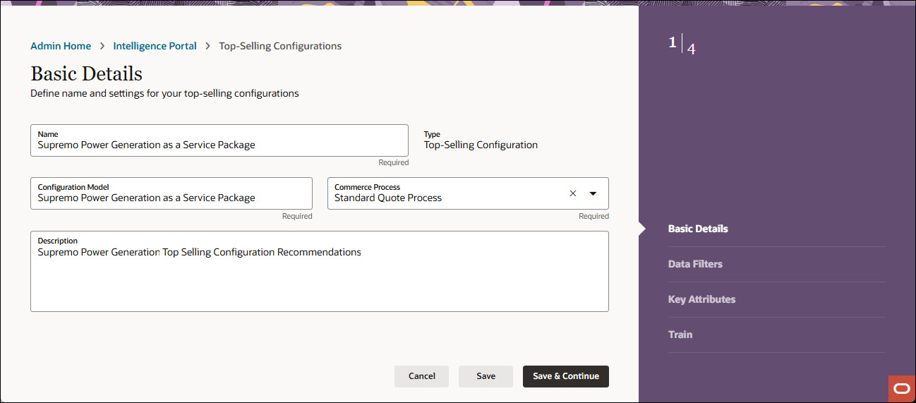 Top Selling Configurations Basic Details