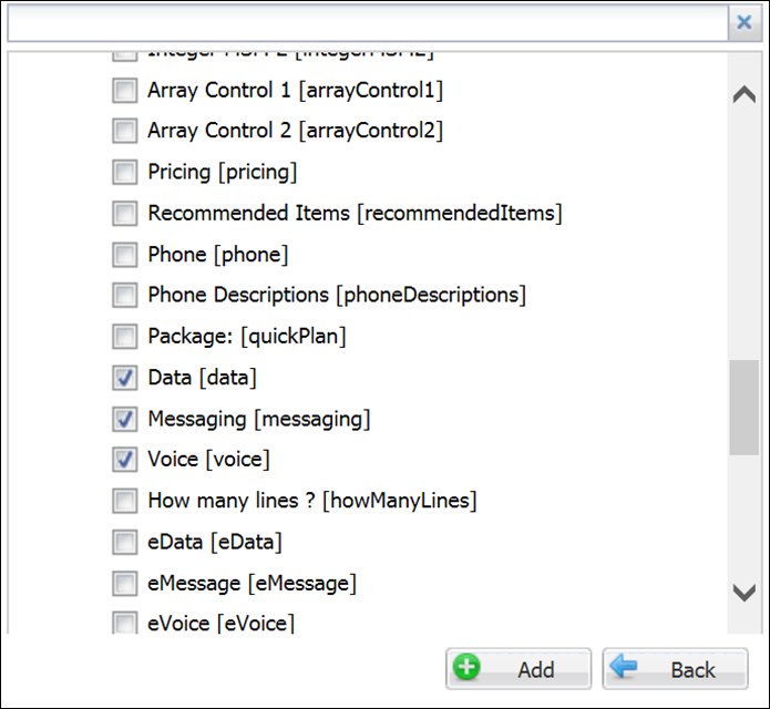 Select the Single Select Pick List attributes to include as actions in the Recommendation Rule.