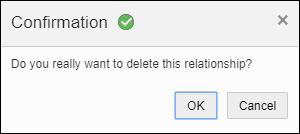 Confirmation dialog