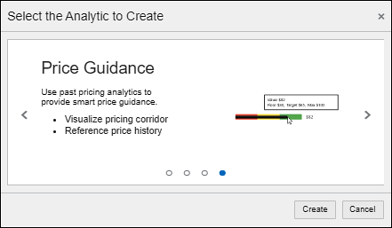 Analytic wizard - Price Guidance