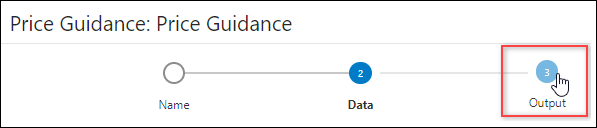 Click on the Output icon