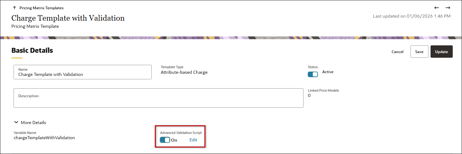 Advanced Validation Script