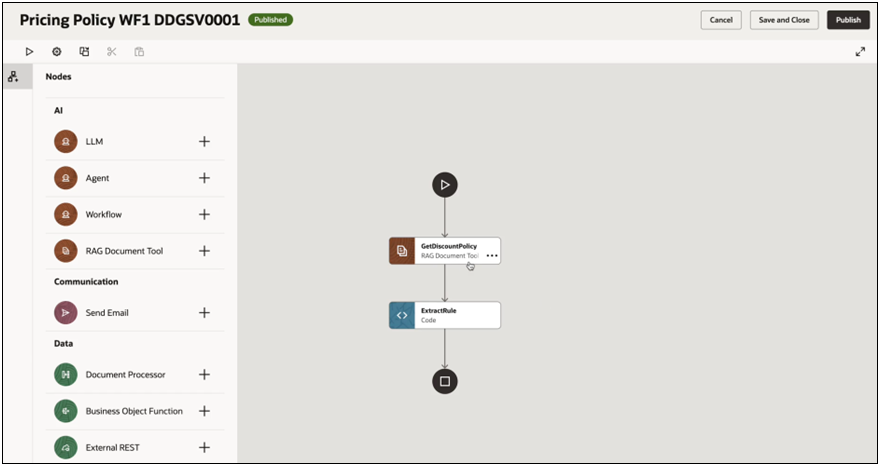 Goal Seek/Policy Workflow