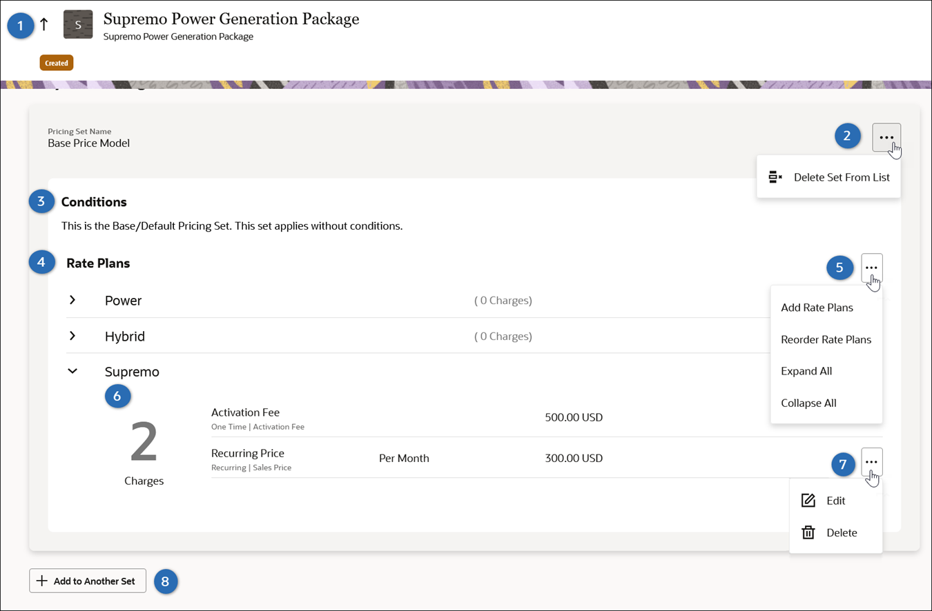 Product Workbench page description