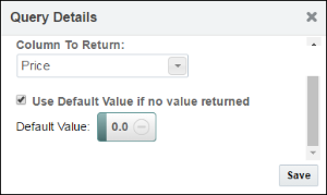 Default Value