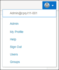 Secure navigation Menu