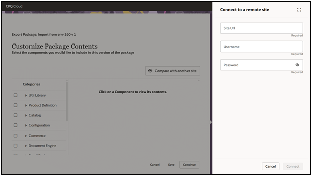 Connect to Remote Site