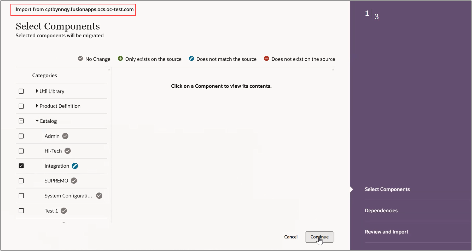 Select Components