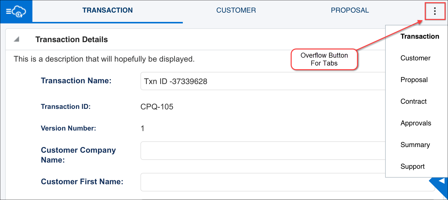 Mobile layout for Commerce