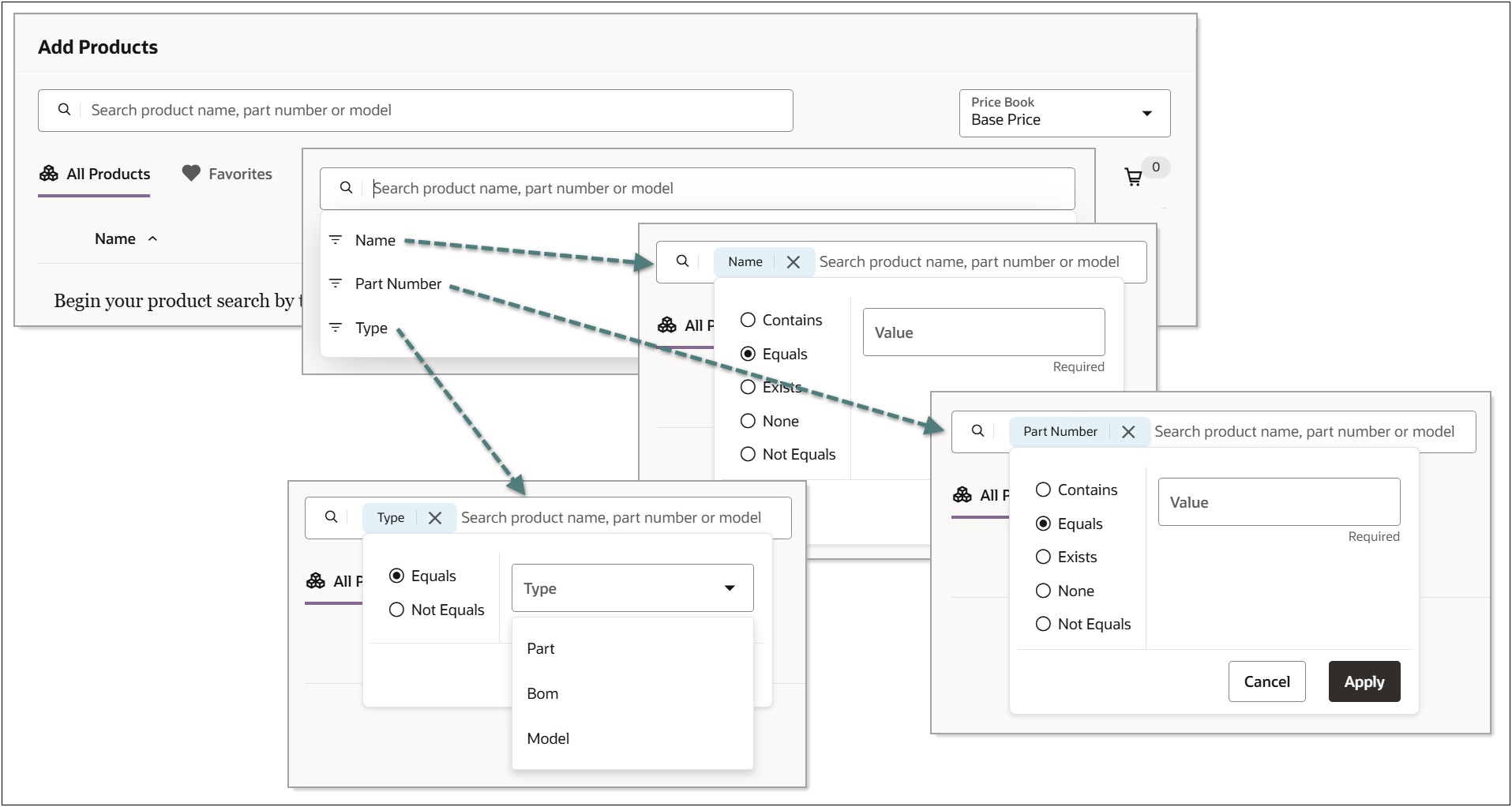 Redwood Transaction Add Product - Product Search