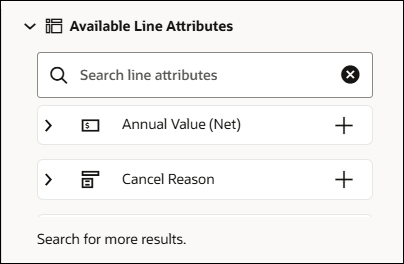 Available ILG Attributes