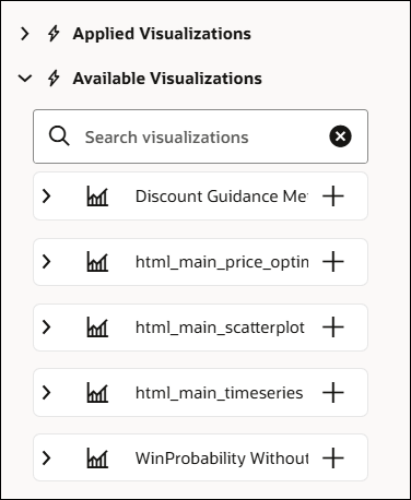 Available Visualizations