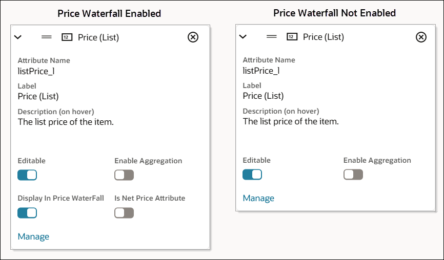 LIG Column Properties