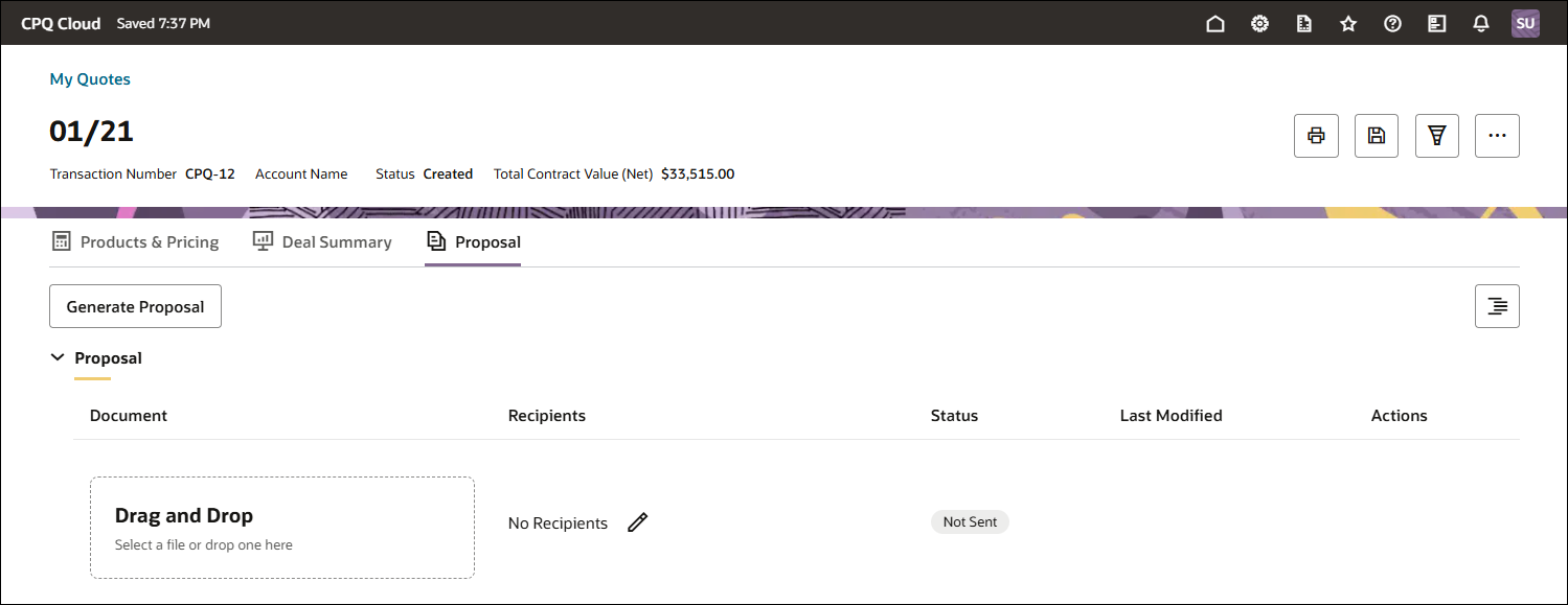 eSignature Grid Live View