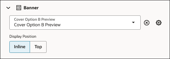 Header Banner Settings