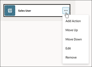 Actions for Profiles