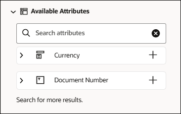 Available Attributes