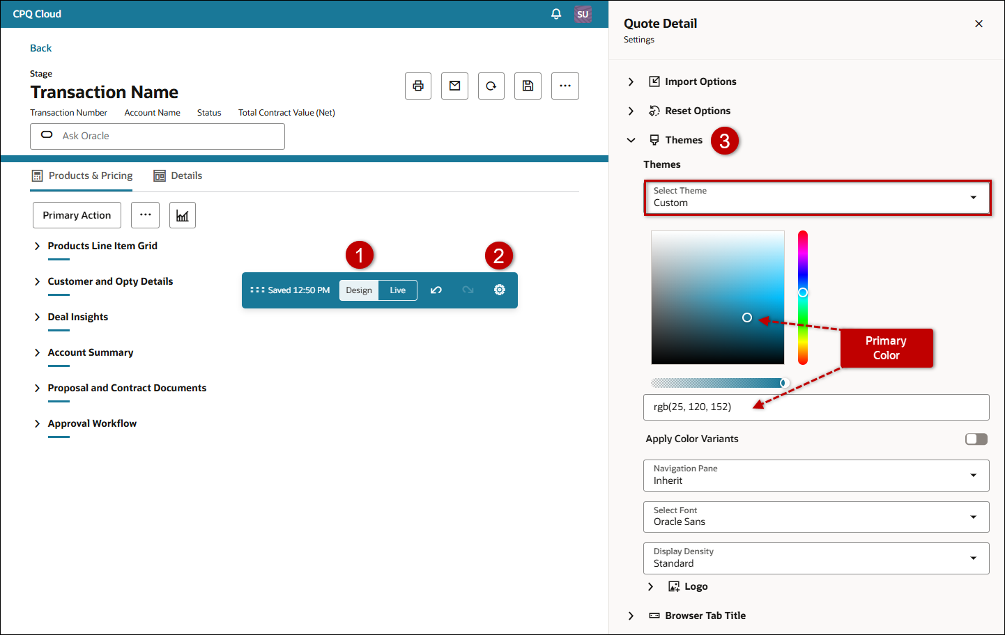 Redwood Custom Theme - No Color Variants