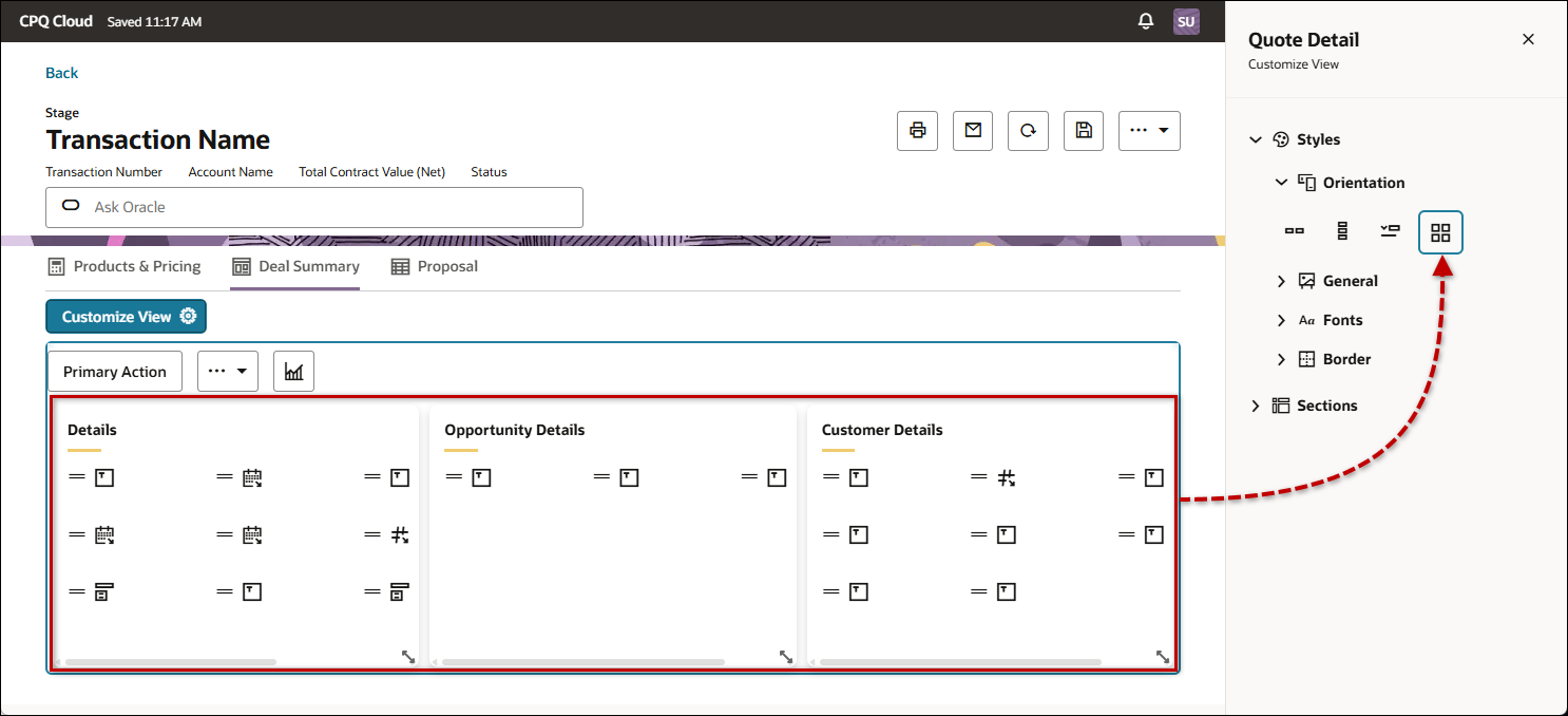 Redwwod Custom Grid View