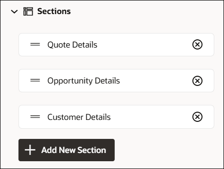 Redwood View Sections